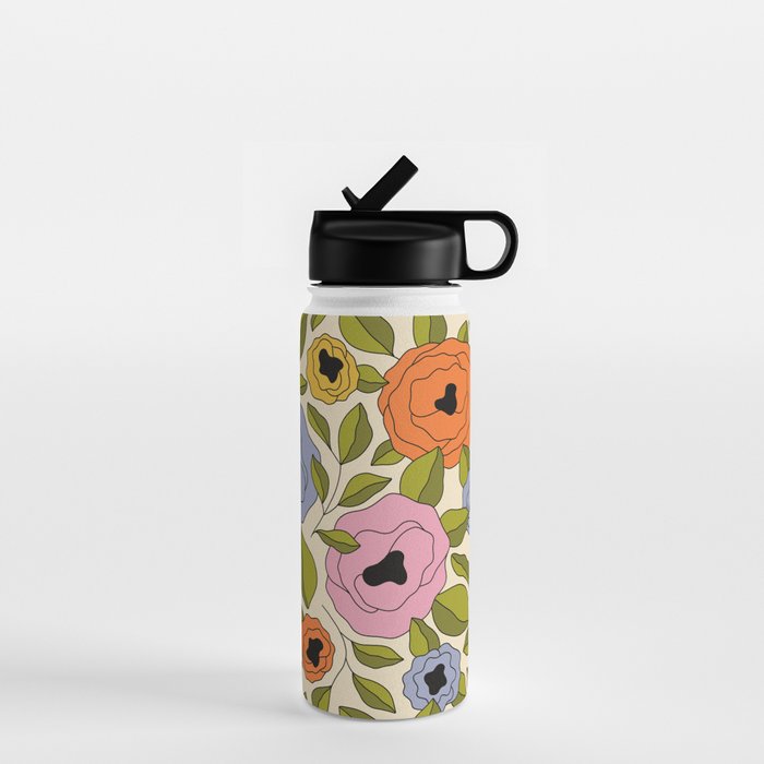 Summer Garden #15 Water Bottle Gallery Image 1