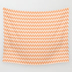 Retro Outdoor Party Orange Wall Tapestry Gallery Image 4