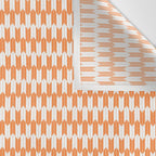 Retro Outdoor Party Orange Wall Tapestry Gallery Image 3