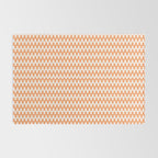 Retro Outdoor Party Orange Rug Gallery Image 2