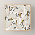 HERON WHITE Mini Art Print Gallery Image 1