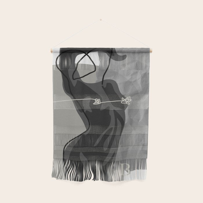 Nude In Shadow Wall Hanging Gallery Image 1
