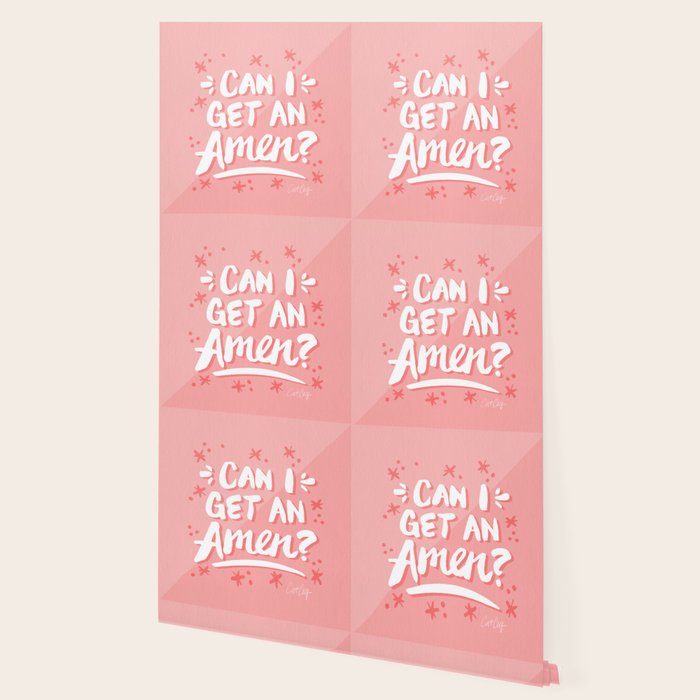 Can I Get An Amen? - Blush Pink Palette Wallpaper Gallery Image 2