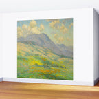 Granville Redmond Hazy Day in Antelope Valley, 1932 Oil Painting Vintage American Art Wall Mural Gallery Image 2