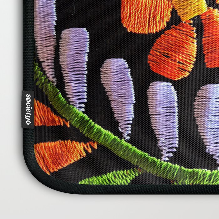Mexican Flowers Laptop Sleeve Gallery Image 3