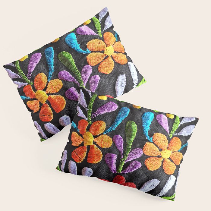 Mexican Flowers Pillow Sham Gallery Image 3