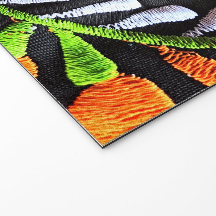 Mexican Flowers Welcome Mat Gallery Image 2