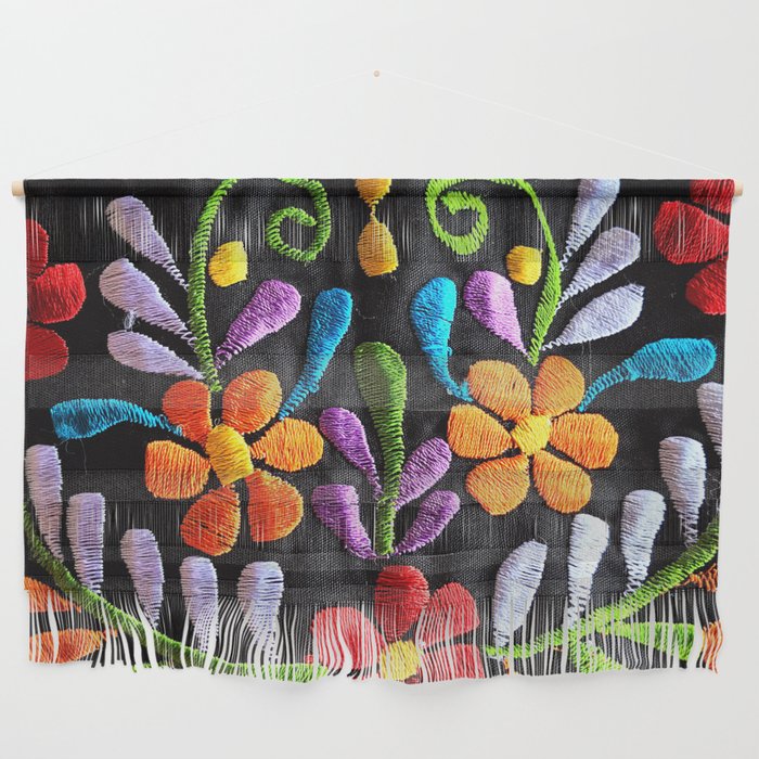Mexican Flowers Wall Hanging Gallery Image 1