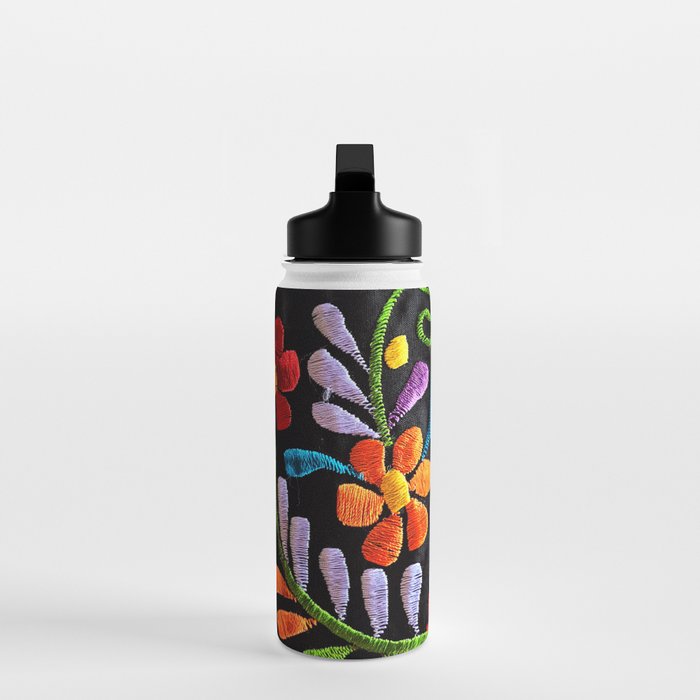 Mexican Flowers Water Bottle Gallery Image 3