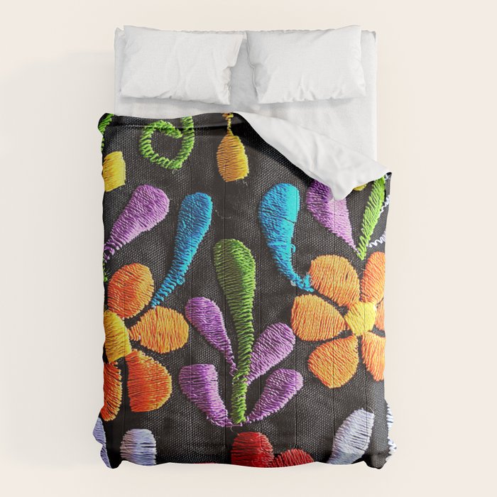 Mexican Flowers Comforter Gallery Image 6
