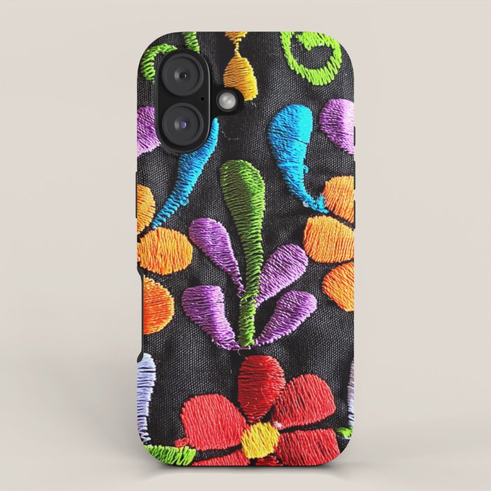 Mexican Flowers iPhone Case Gallery Image 1