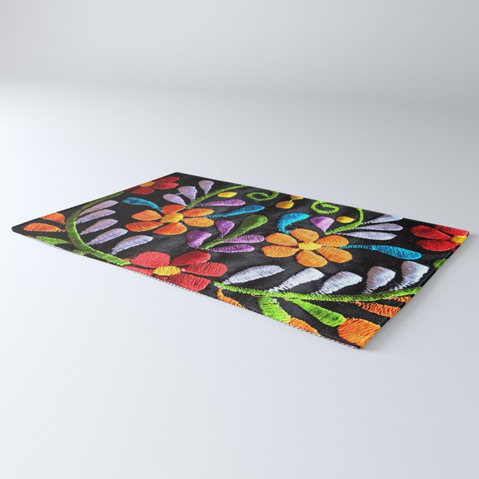 Mexican Flowers Rug Gallery Image 3
