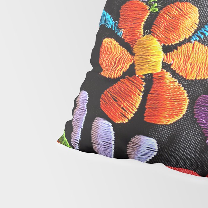 Mexican Flowers Pillow Sham Gallery Image 4