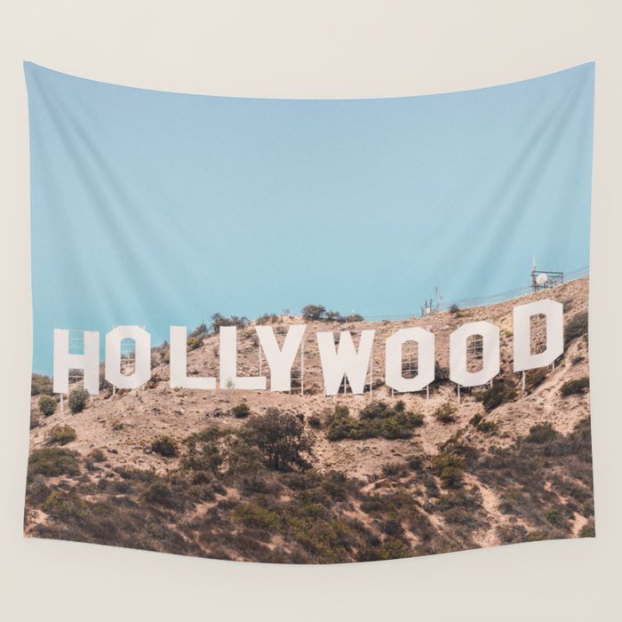 Hollywood Sign Wall Tapestry