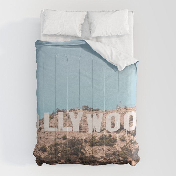Hollywood Sign Comforter Gallery Image 1