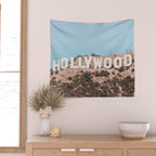 Hollywood Sign Wall Tapestry Gallery Image 2
