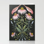 Echinacea and Finches Stationery Card Gallery Image 2