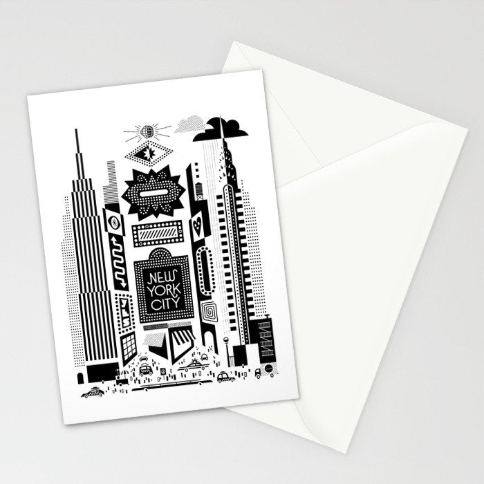 Downtown NYC Stationery Card Gallery Image 2