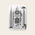 Downtown NYC Bath Mat Gallery Image 1