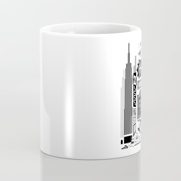 Downtown NYC Coffee Mug Gallery Image 4