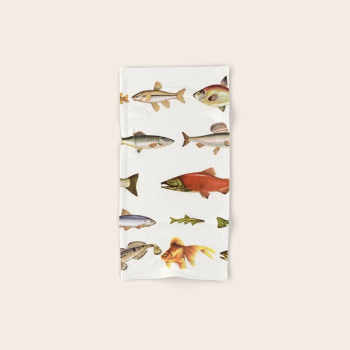 Fishing Line Bath Towel Gallery Image 1