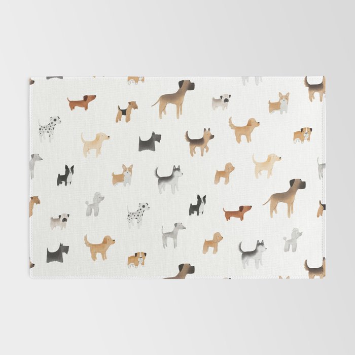 Lots of Cute Doggos Rug Gallery Image 2