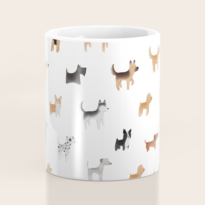 Lots of Cute Doggos Coffee Mug Gallery Image 4
