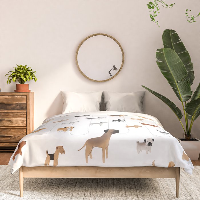 Lots of Cute Doggos Comforter Gallery Image 3