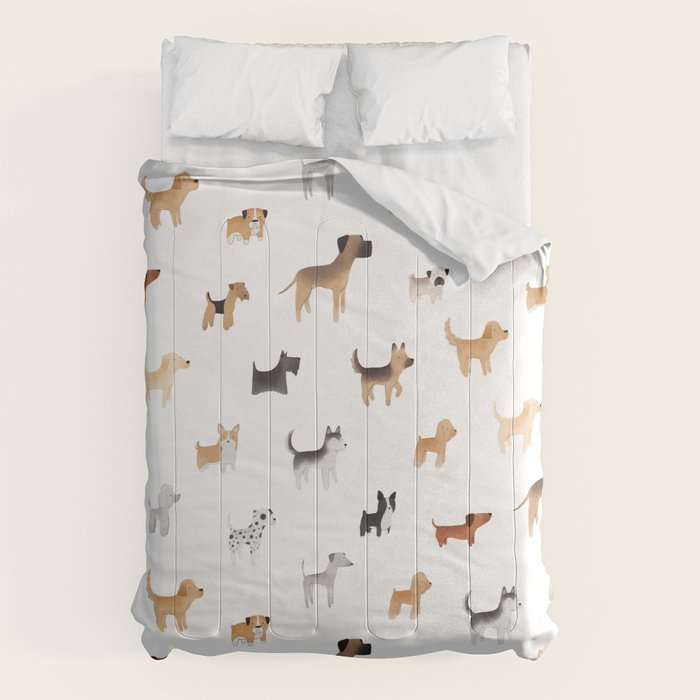 Lots of Cute Doggos Comforter Gallery Image 6