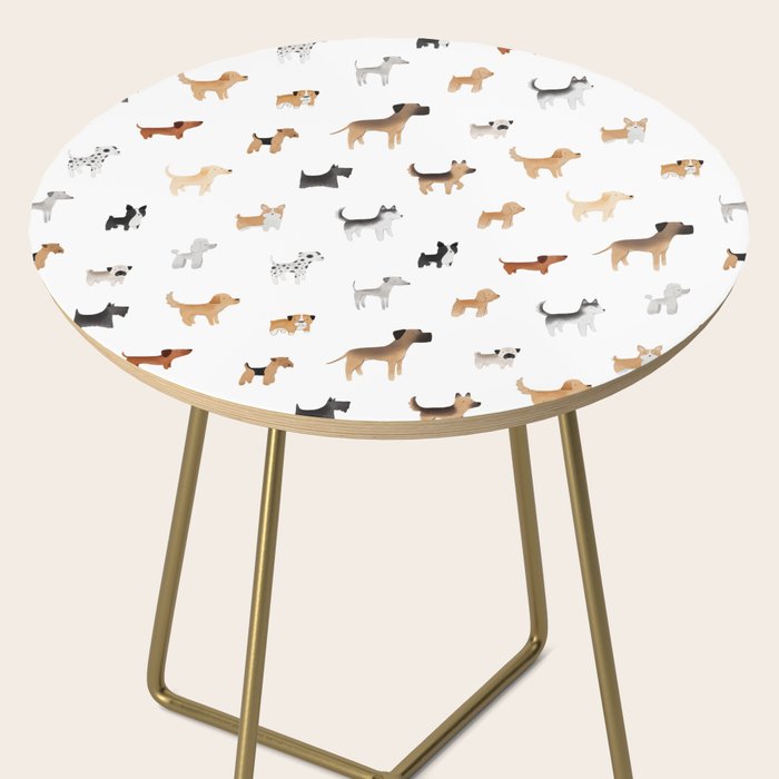 Lots of Cute Doggos Side Table Gallery Image 2