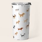 Lots of Cute Doggos Travel Mug Gallery Image 2