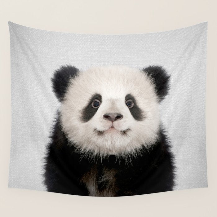 Panda Bear - Colorful Wall Tapestry Gallery Image 4
