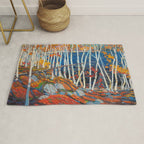 In The Northland (Group Of Seven) by Tom Thomson Canadian Landscape Art Rug Gallery Image 1