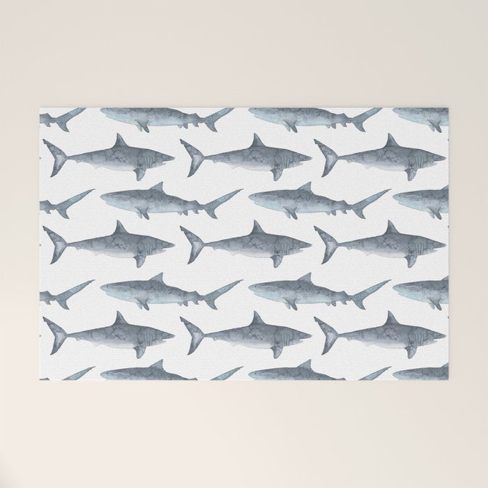 Sharks Welcome Mat Gallery Image 1