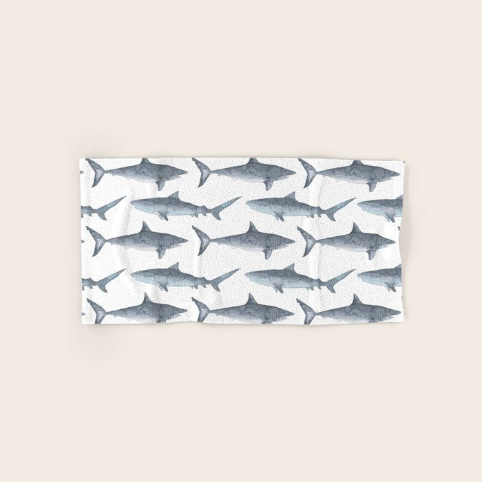 Sharks Bath Towel Gallery Image 1