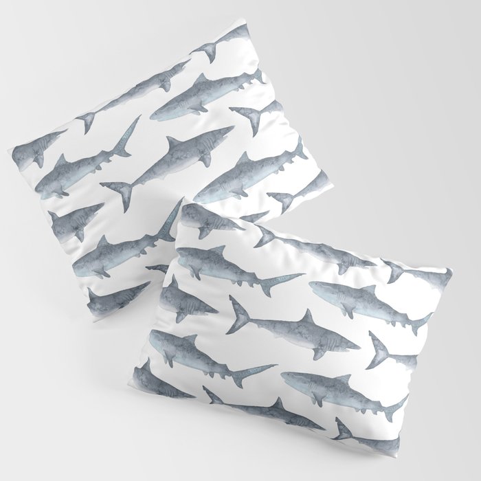 Sharks Pillow Sham Gallery Image 1