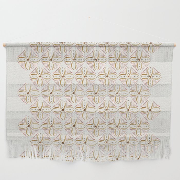 Rose Gold Watercolor Tile Wall Hanging Gallery Image 1