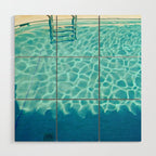 Swimming Pool IX Wood Wall Art Gallery Image 1