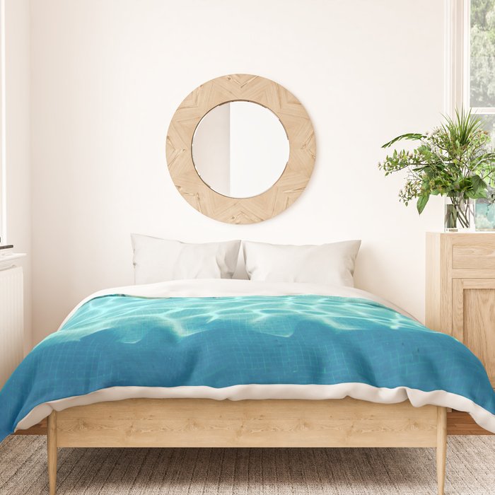 Swimming Pool IX Duvet Cover Gallery Image 3