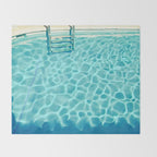 Swimming Pool IX Throw Blanket Gallery Image 2