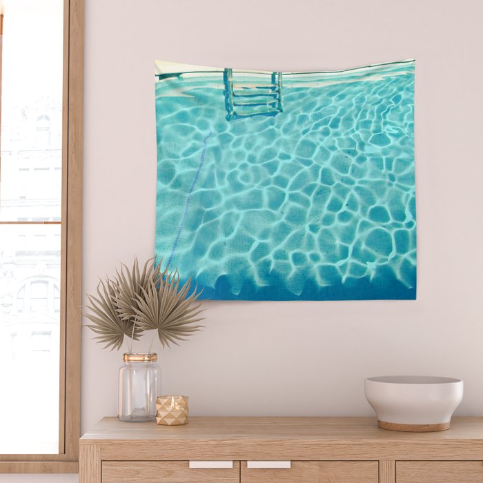 Swimming Pool IX Wall Tapestry Gallery Image 2