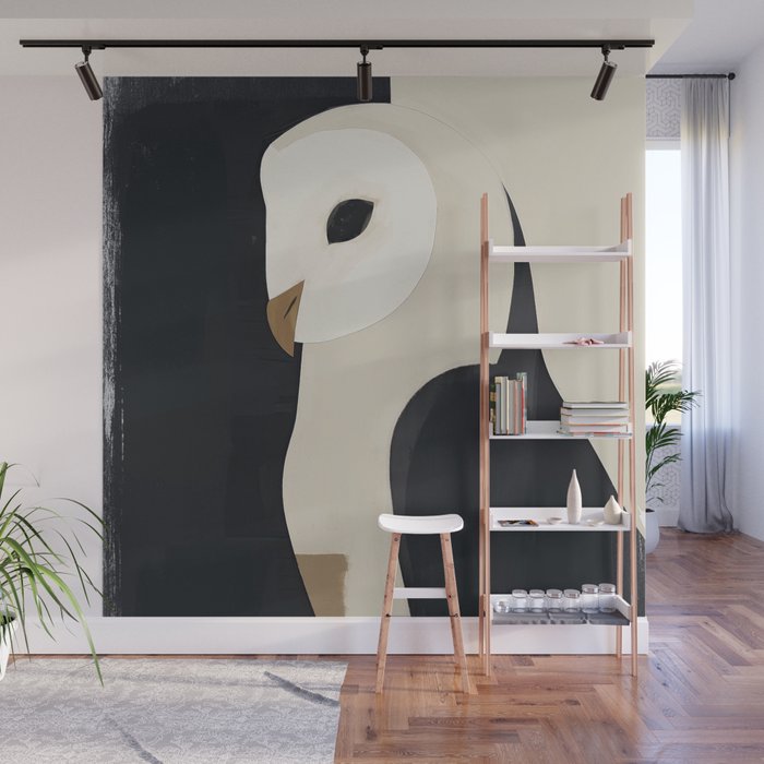 The Owl Wall Mural Gallery Image 1