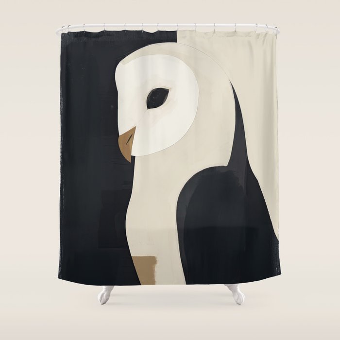 The Owl Shower Curtain Gallery Image 1
