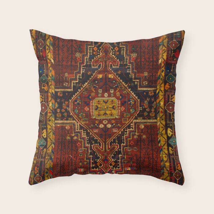 Moroccan Heritage Design Throw Pillow Gallery Image 1