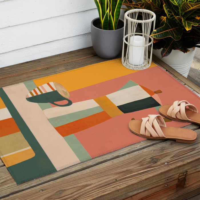 Sunset Moka Outdoor Rug Gallery Image 2