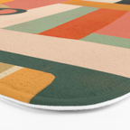 Sunset Moka Bath Mat Gallery Image 3