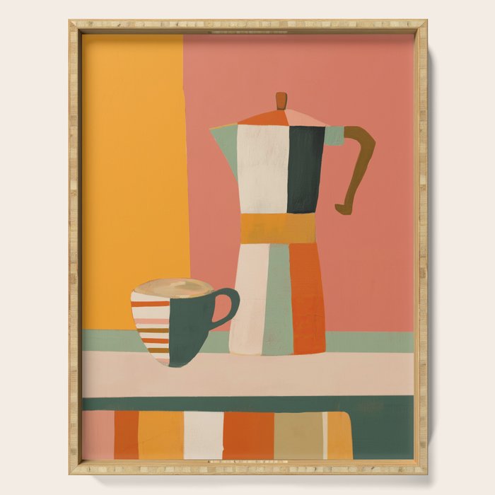 Sunset Moka Serving Tray Gallery Image 1