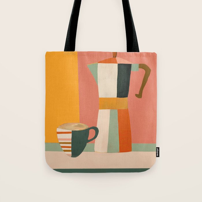 Sunset Moka Tote Bag Gallery Image 1