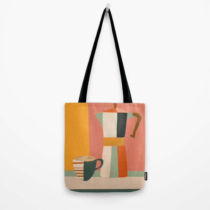 Sunset Moka Tote Bag Gallery Image 2
