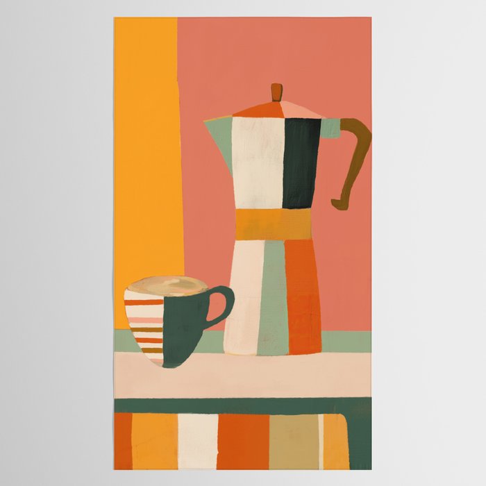 Sunset Moka Tablecloth Gallery Image 2